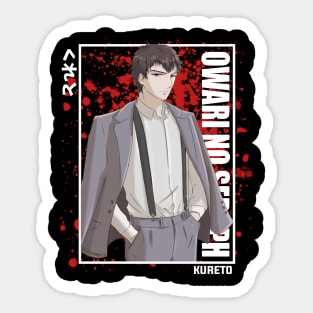 Kureto Hiragi - Owari no Seraph Sticker